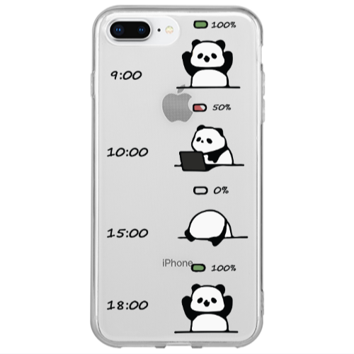 Apple iPhone 7 Plus My situation at work Transparent Silicone TPU Θήκη