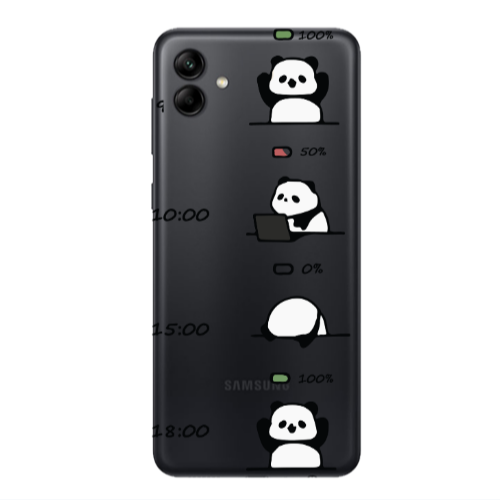 Samsung A04 My situation at work Transparent Silicone TPU Θήκη