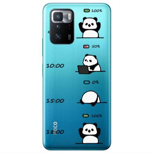 Xiaomi Poco X3 GT My situation at work Transparent Silicone TPU Θήκη