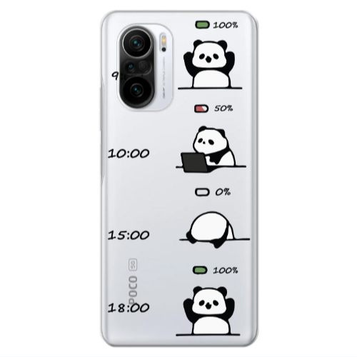 Xiaomi Poco F3 My situation at work Transparent Silicone TPU Θήκη