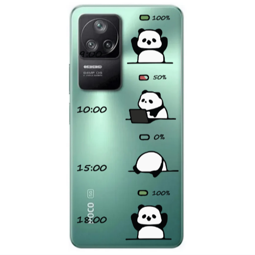 Xiaomi Poco F4 My situation at work Transparent Silicone TPU Θήκη