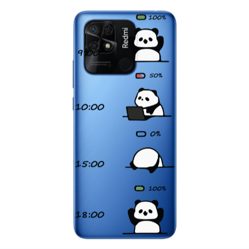Xiaomi Poco C40 My situation at work Transparent Silicone TPU Θήκη