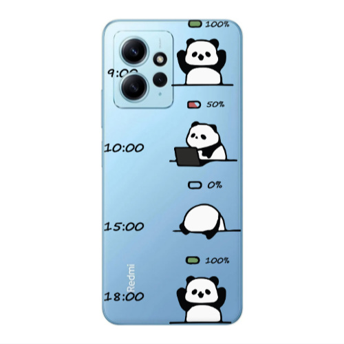 Xiaomi Redmi Note 12 4G My situation at work Transparent Silicone TPU Θήκη