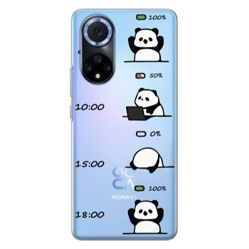Huawei Nova 9 My situation at work Transparent Silicone TPU Θήκη