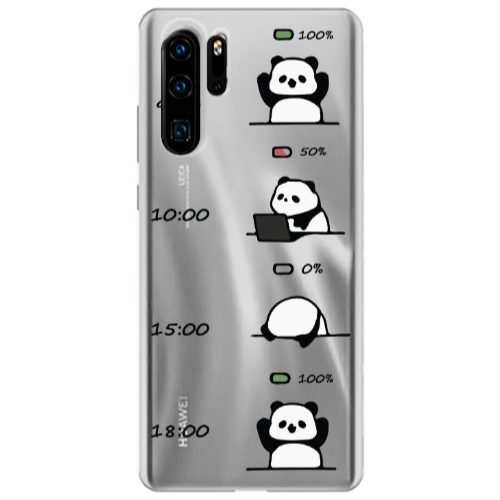 Huawei P30 Pro My situation at work Transparent Silicone TPU Θήκη