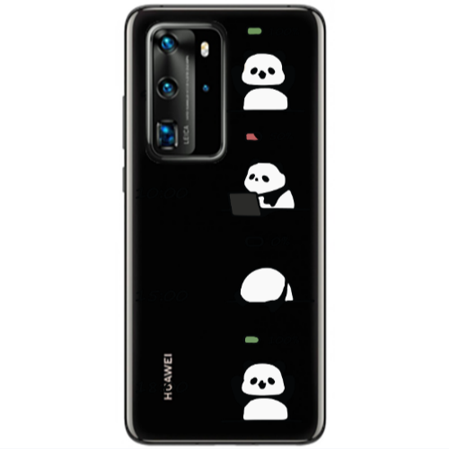 Huawei P40 Pro My situation at work Transparent Silicone TPU Θήκη