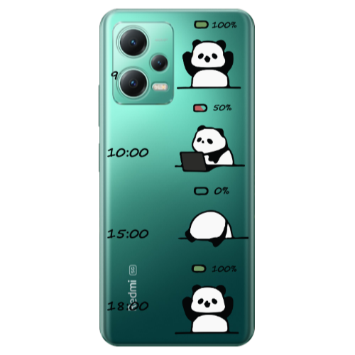 Xiaomi Redmi Note 12 Pro Plus 5G My situation at work Transparent Silicone TPU Θήκη