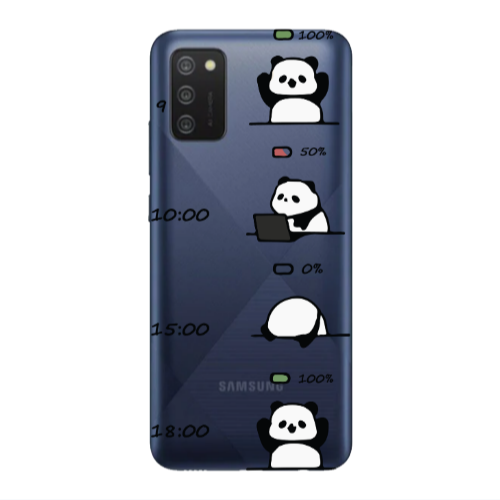 Samsung A02s My situation at work Transparent Silicone TPU Θήκη