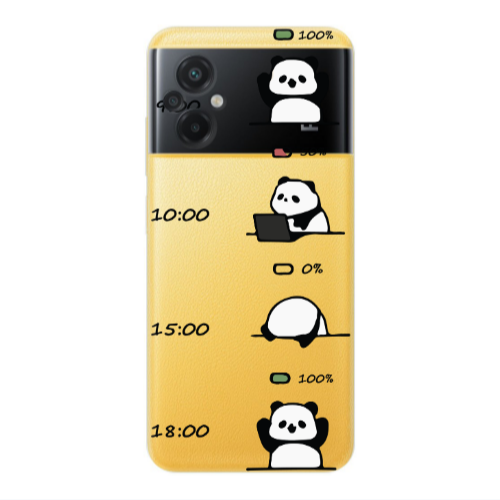 Xiaomi Poco M5 My situation at work Transparent Silicone TPU Θήκη