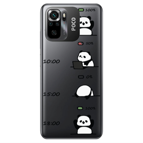 Xiaomi Poco M5 s My situation at work Transparent Silicone TPU Θήκη