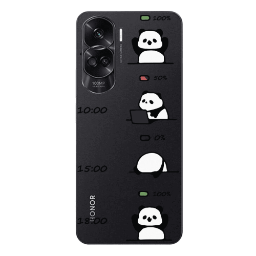 Honor 90 Lite 5G My situation at work Transparent Silicone TPU Θήκη