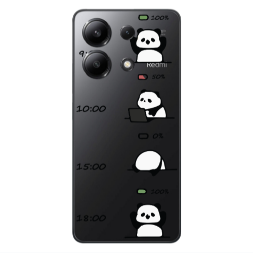 Xiaomi Redmi Note 13 4G My situation at work Transparent Silicone TPU Θήκη
