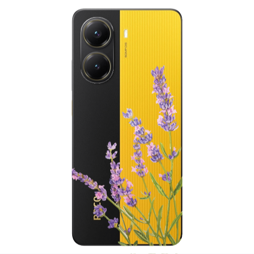 Xiaomi Poco X7 Pro Flowers 8 Transparent Silicone TPU Θήκη