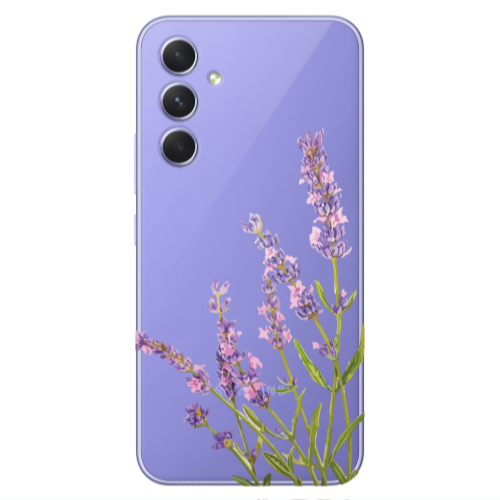 Samsung A36 Flowers 8 Transparent Silicone TPU Θήκη