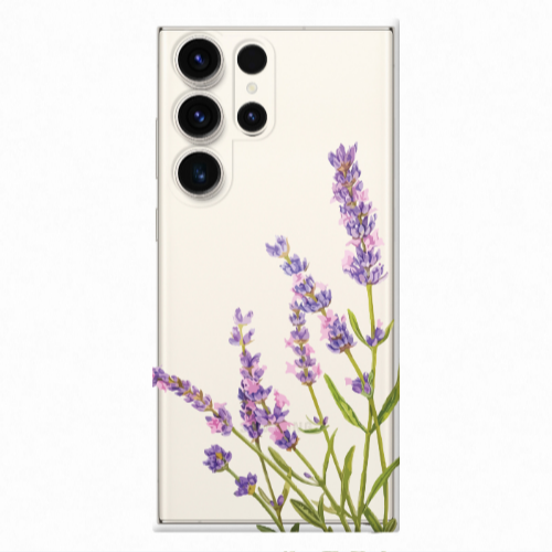 Samsung S25 Ultra Flowers 8 Transparent Silicone TPU Θήκη