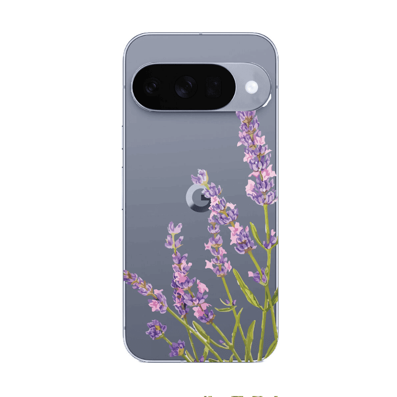 Google Pixel 10 Flowers 8 Transparent Silicone TPU Θήκη