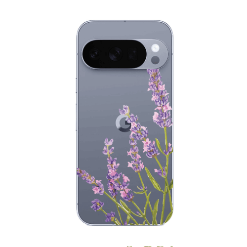 Google Pixel 10 Pro Flowers 8 Transparent Silicone TPU Θήκη