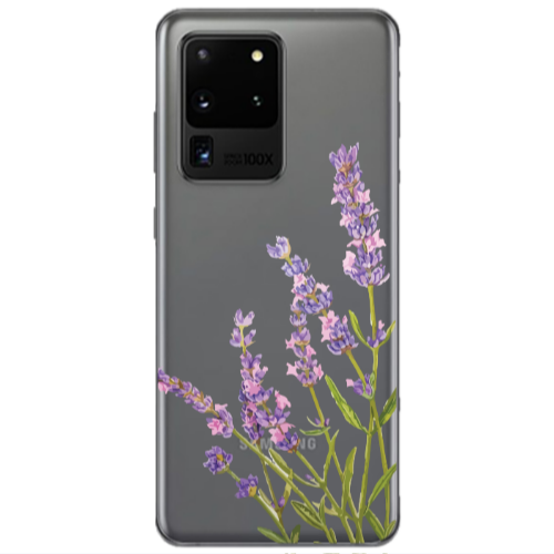Samsung S20 Ultra Flowers 8 Transparent Silicone TPU Θήκη