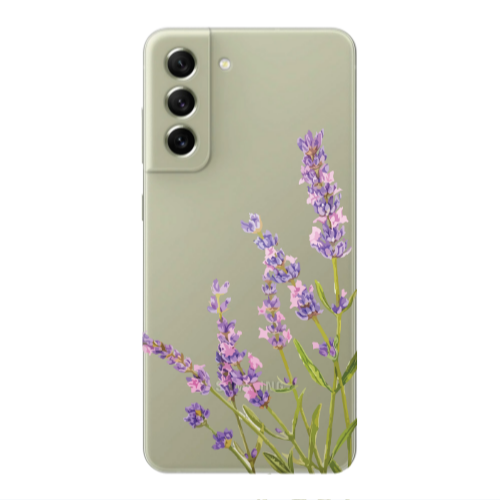 Samsung S21 Flowers 8 Transparent Silicone TPU Θήκη