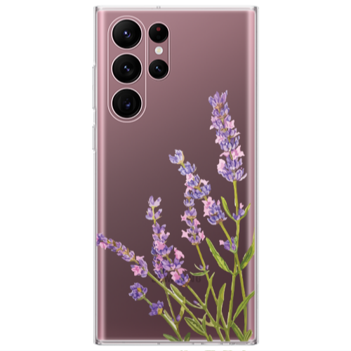 Samsung S22 Ultra Flowers 8 Transparent Silicone TPU Θήκη