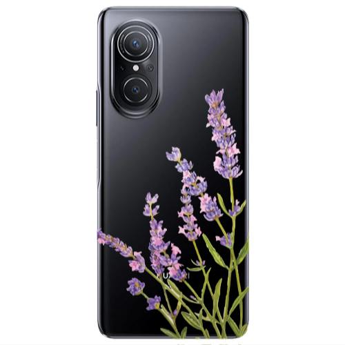 Huawei Nova 9 SE Flowers 8 Transparent Silicone TPU Θήκη