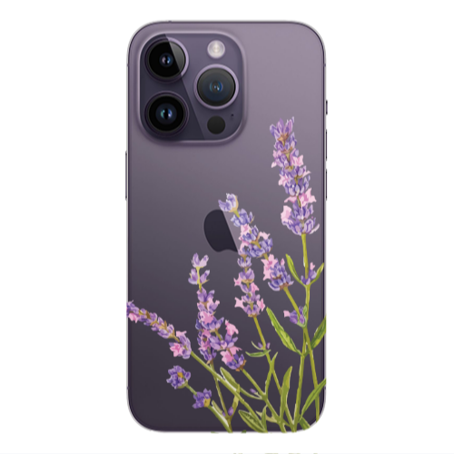 Apple iPhone 14 Pro  Flowers 8 Transparent Silicone TPU Θήκη