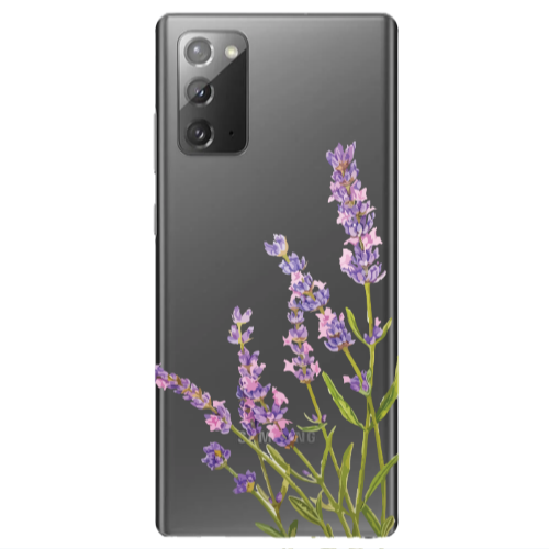 Samsung Note 20 Flowers 8 Transparent Silicone TPU Θήκη