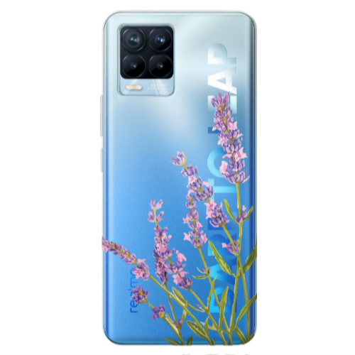 Realme 8 Pro Flowers 8 Transparent Silicone TPU Θήκη