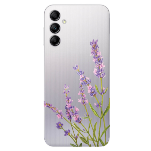 Samsung A14 5G Flowers 8 Transparent Silicone TPU Θήκη