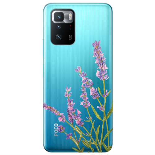 Xiaomi Poco X3 GT Flowers 8 Transparent Silicone TPU Θήκη