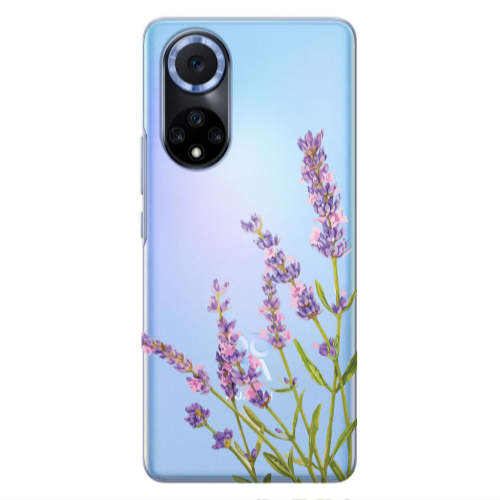 Huawei Nova 9 Flowers 8 Transparent Silicone TPU Θήκη