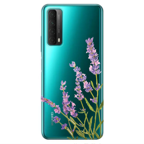 Huawei P Smart 2021 Flowers 8 Transparent Silicone TPU Θήκη