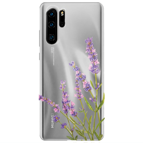 Huawei P30 Pro Flowers 8 Transparent Silicone TPU Θήκη