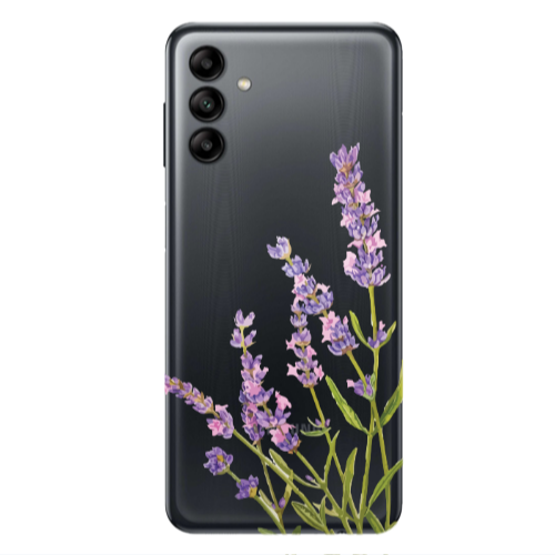 Samsung A13 5G Flowers 8 Transparent Silicone TPU Θήκη