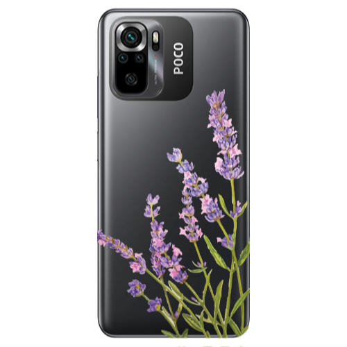 Xiaomi Poco M5 s Flowers 8 Transparent Silicone TPU Θήκη
