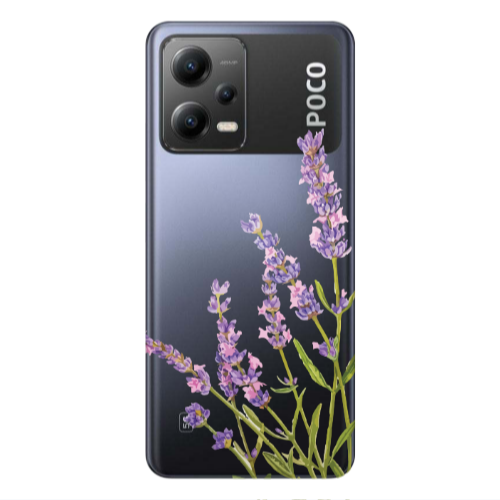 Xiaomi Poco X5 Flowers 8 Transparent Silicone TPU Θήκη