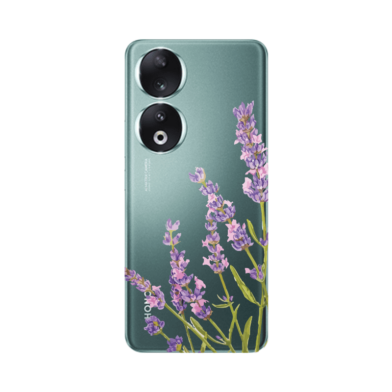 Honor 90 5G Flowers 8 Transparent Silicone TPU Θήκη