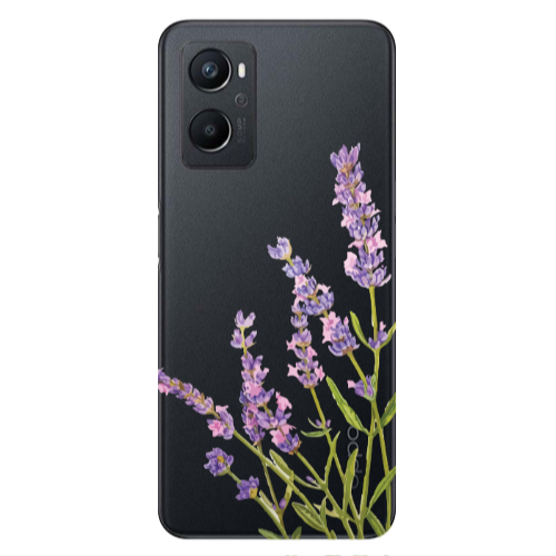 Oppo A 96 Flowers 8 Transparent Silicone TPU Θήκη