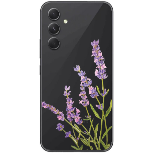 Samsung Galaxy A25 Flowers 8 Transparent Silicone TPU Θήκη