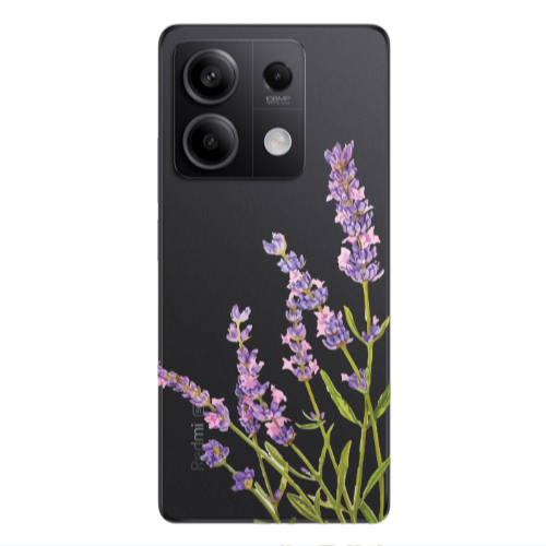 Xiaomi Redmi Note 13 5G Flowers 8 Transparent Silicone TPU Θήκη