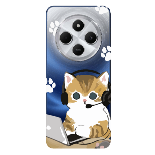 Xiaomi Redmi 14c Call Center Transparent Silicone TPU Θήκη