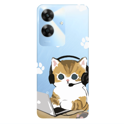 Realme Note 60 Call Center Transparent Silicone TPU Θήκη