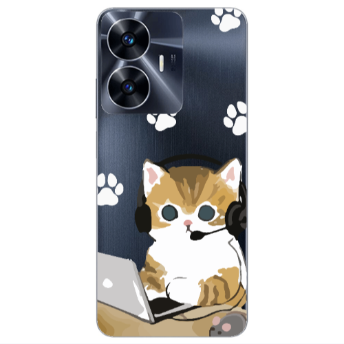 Realme Note 50 Call Center Transparent Silicone TPU Θήκη