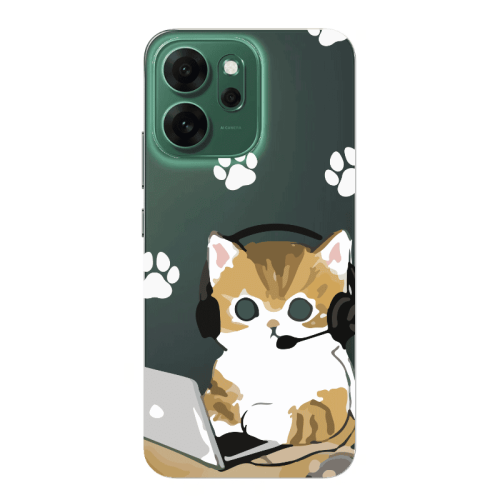 Oppo 14 F Call Center Transparent Silicone TPU Θήκη