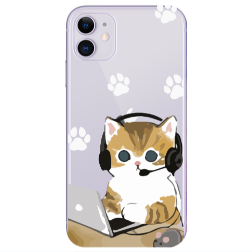 Apple iPhone 11  Call Center Transparent Silicone TPU Θήκη
