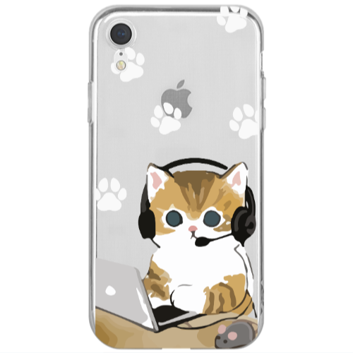 Apple iPhone Xr Call Center Transparent Silicone TPU Θήκη