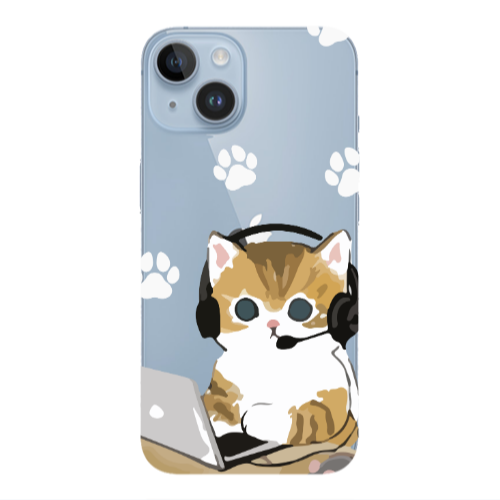 Apple iPhone 14  Call Center Transparent Silicone TPU Θήκη