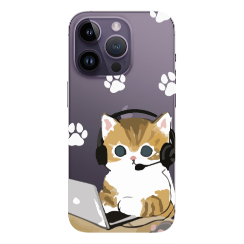 Apple iPhone 14 Pro  Call Center Transparent Silicone TPU Θήκη