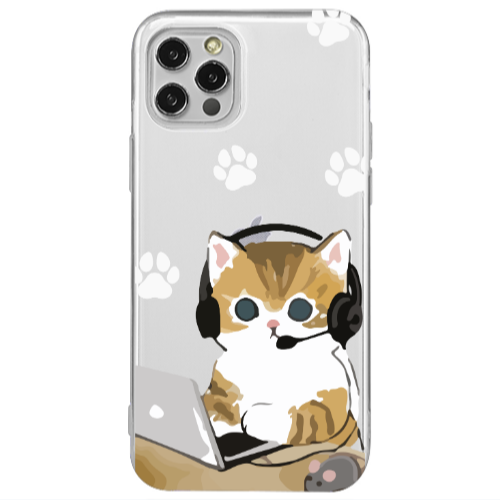 Apple iPhone 12 Pro Call Center Transparent Silicone TPU Θήκη