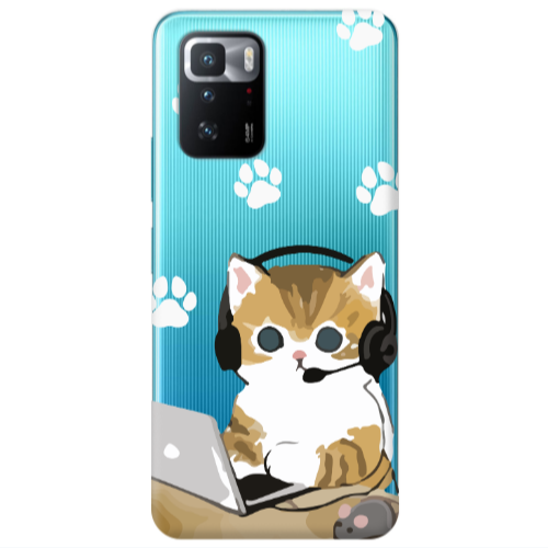 Xiaomi Poco X3 GT Call Center Transparent Silicone TPU Θήκη